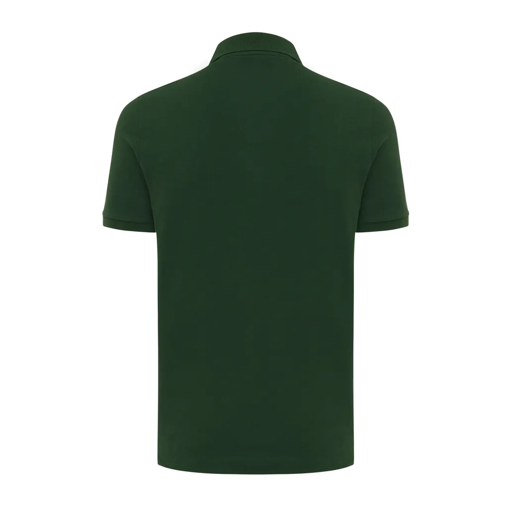 IQONIQ Yosemite Piqué-Poloshirt aus recycelter Baumwolle, forest green – Bild 2