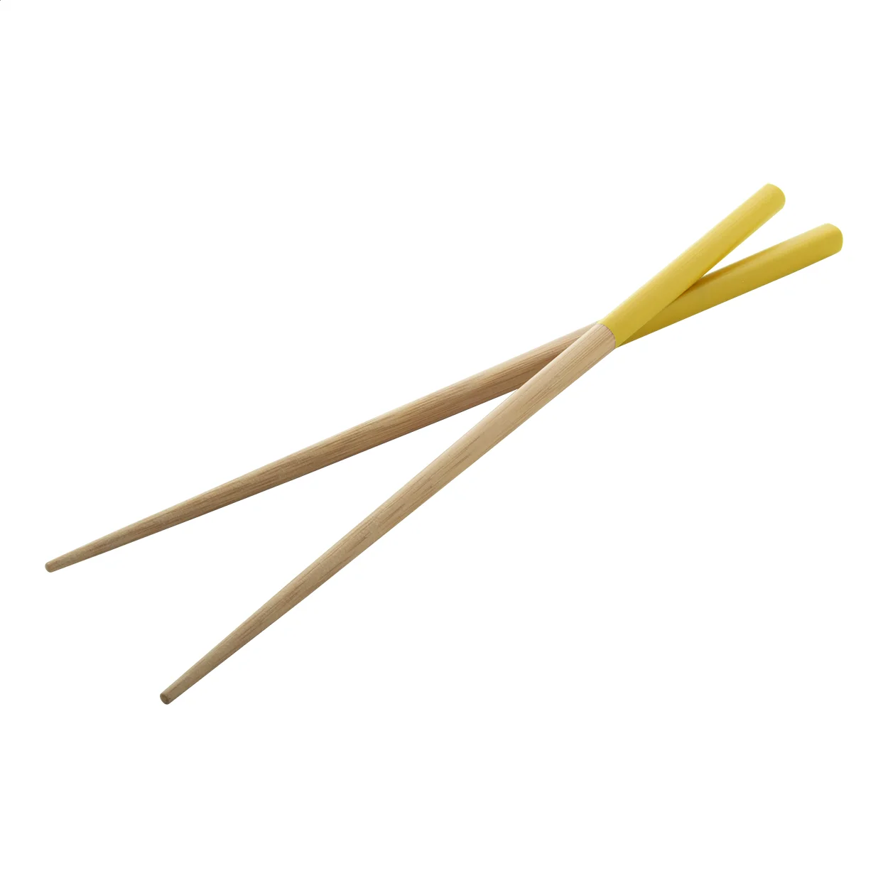 Bambus-Essstäbchen Sinicus, gelb, natur – Bild 3