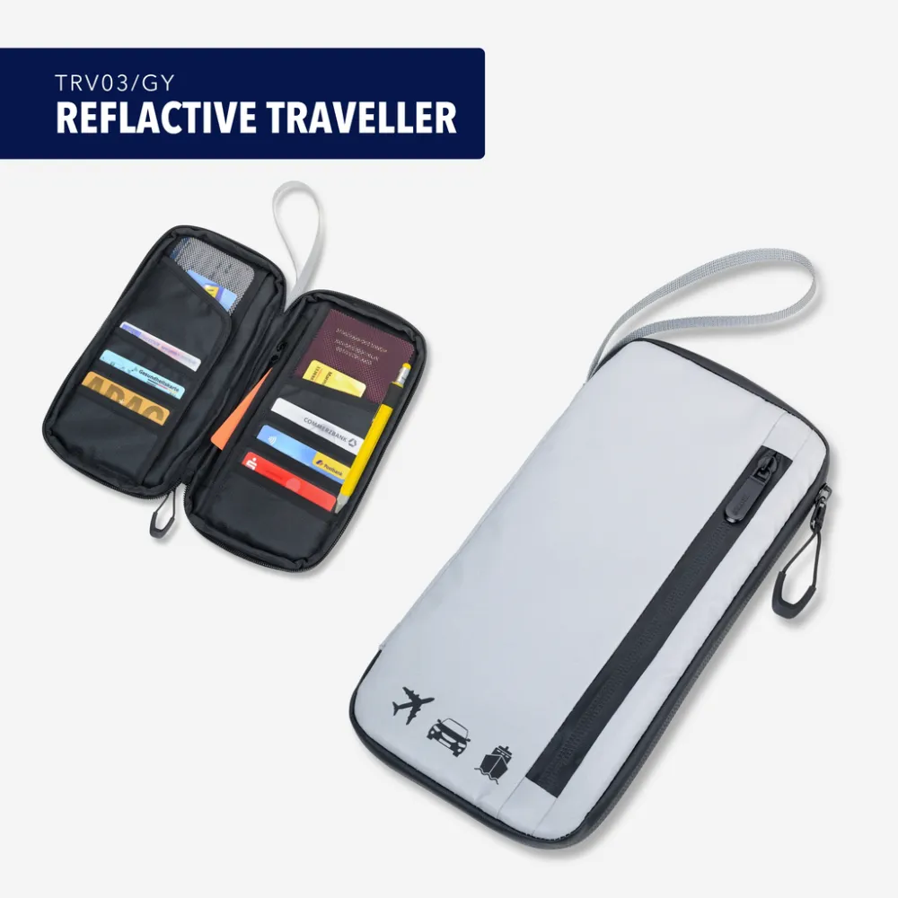 Etui REFLACTIVE TRAVELLER, grau – Bild 7