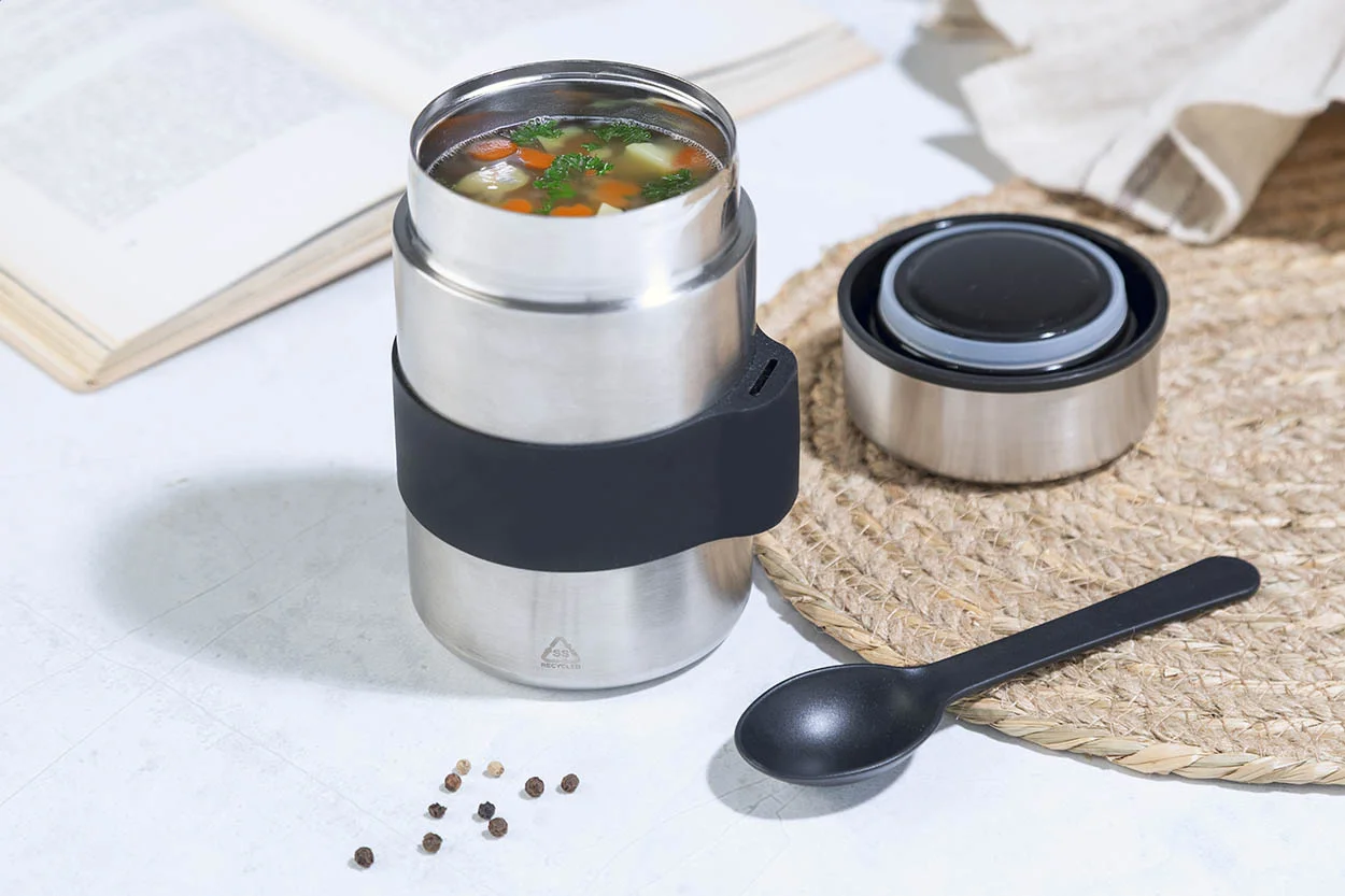 Thermo-Lunchdose RSS Minestrone, silber – Bild 6