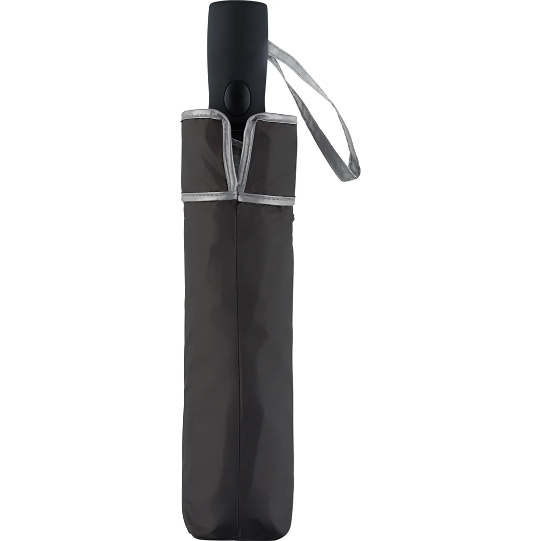 AC-Taschenschirm FARE® Doubleface, schwarz/silber – Bild 3