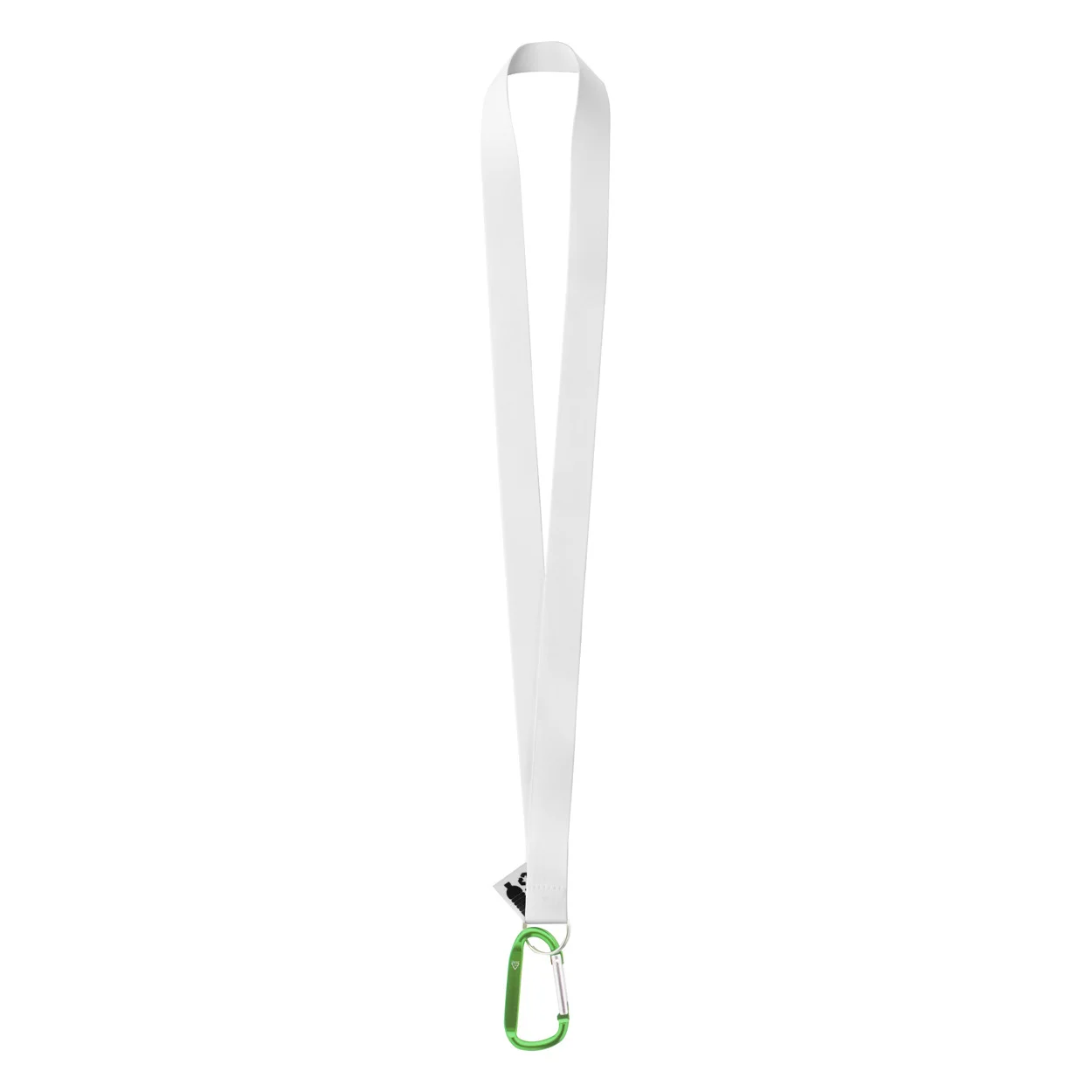 Lanyard Subyard XL RPET mit Sublimationsdruck, grün – Bild 2