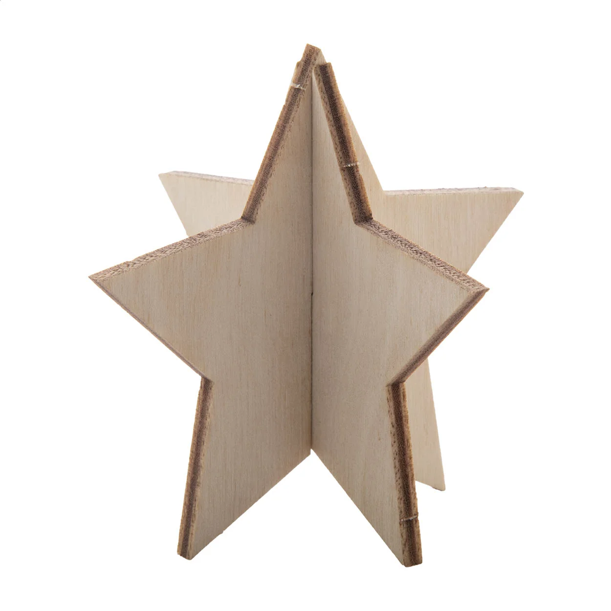 Weihnachtskarte CreaX, Tannenbaum, natur – Bild 3