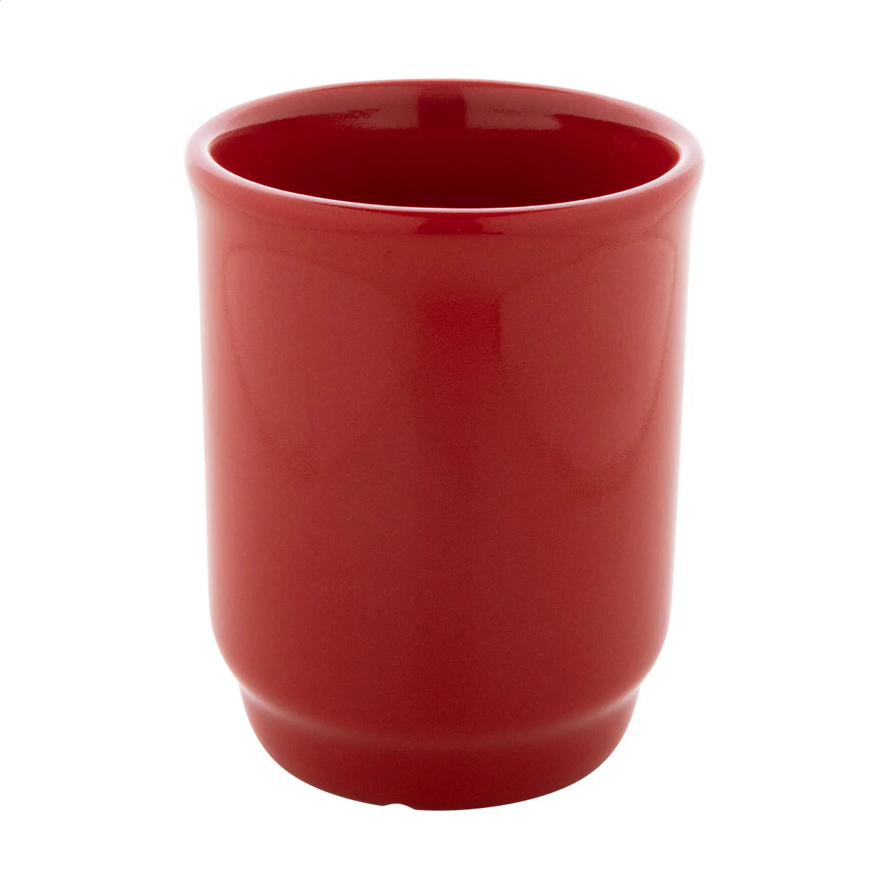 stapelbarer Keramikbecher Marknad, rot – Bild 4