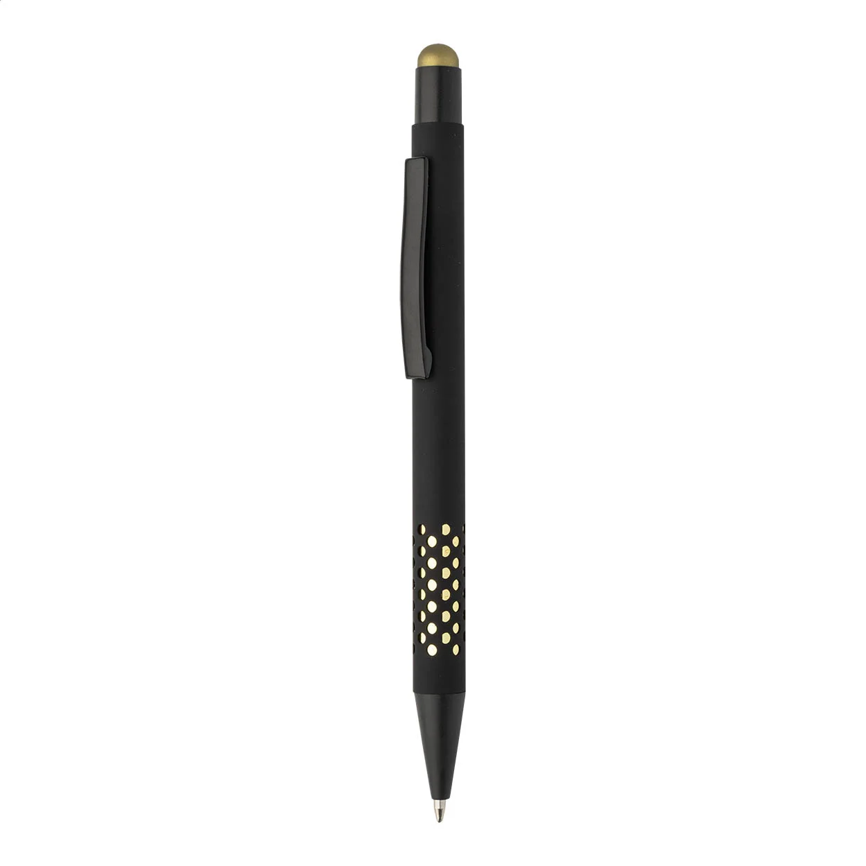 Touch-Kugelschreiber Griply, gold – Bild 2