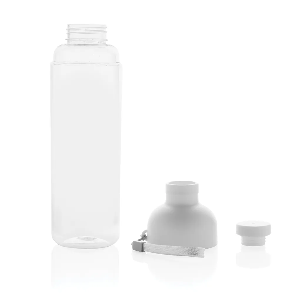 Impact auslaufsichere Wasserflasche aus RCS recyc. PET 600ml, weiß – Bild 3