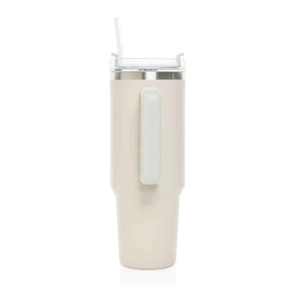 Peakflow Becher aus RCS recyceltem Stainless Steel 1200ml, warm brown – Bild 5