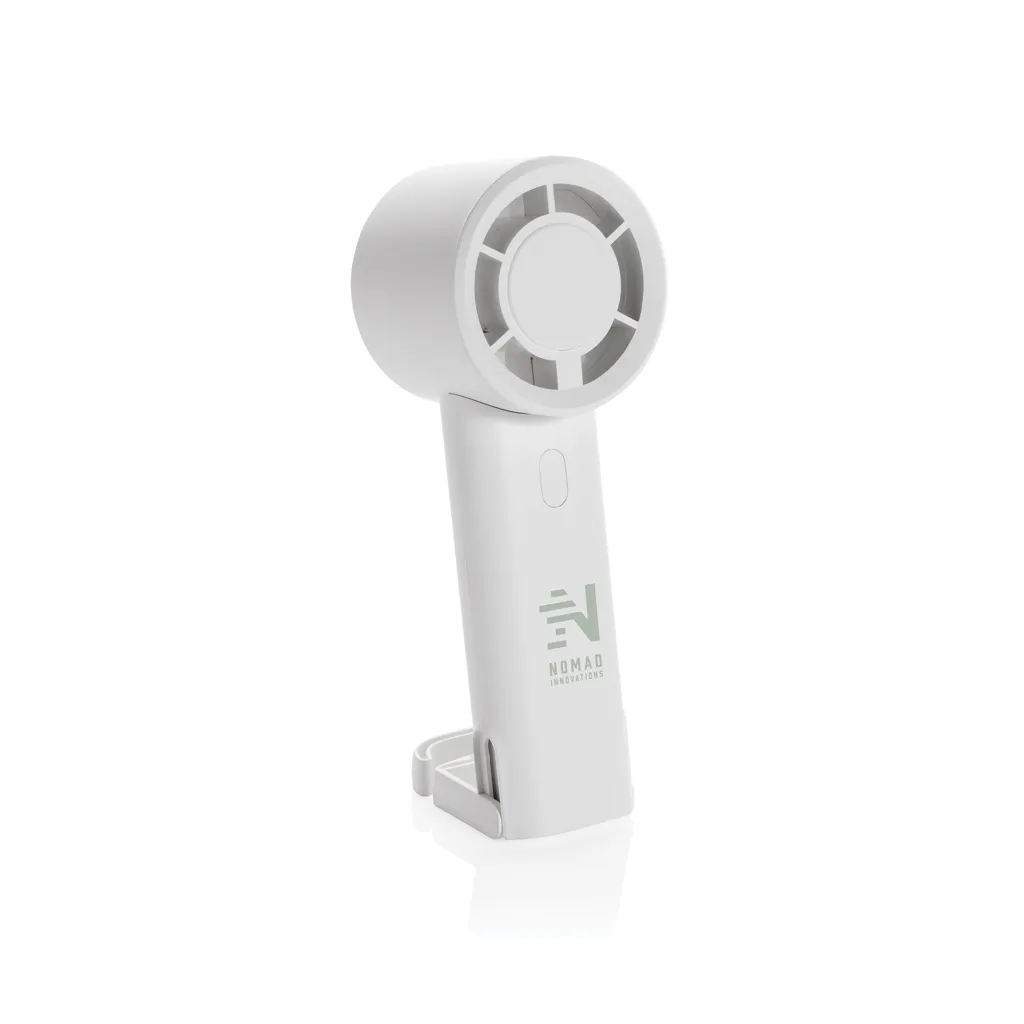 Twist wiederaufladbarer tragbarer Ventilator aus RCS rABS, weiß – Bild 8