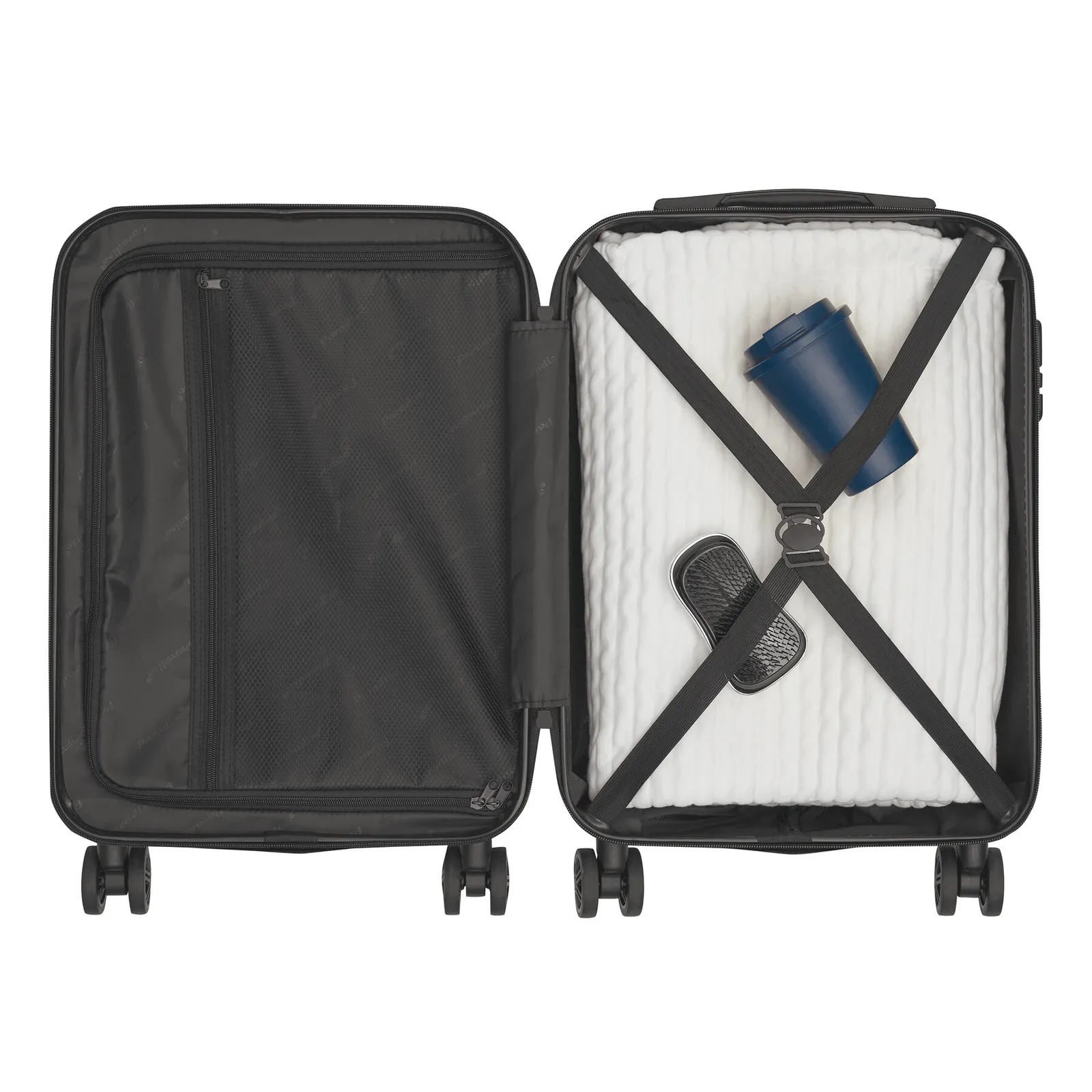 LUCCA - Trolley-Bordcase, schwarz – Bild 10