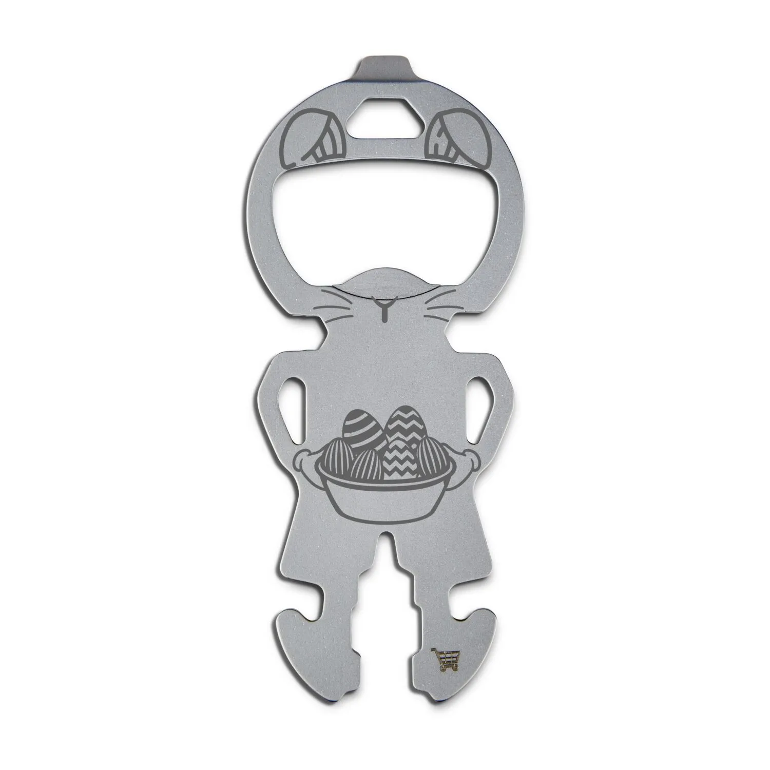 ROMINOX® Best Buddy Friend // Easter bunny, silber – Bild 5
