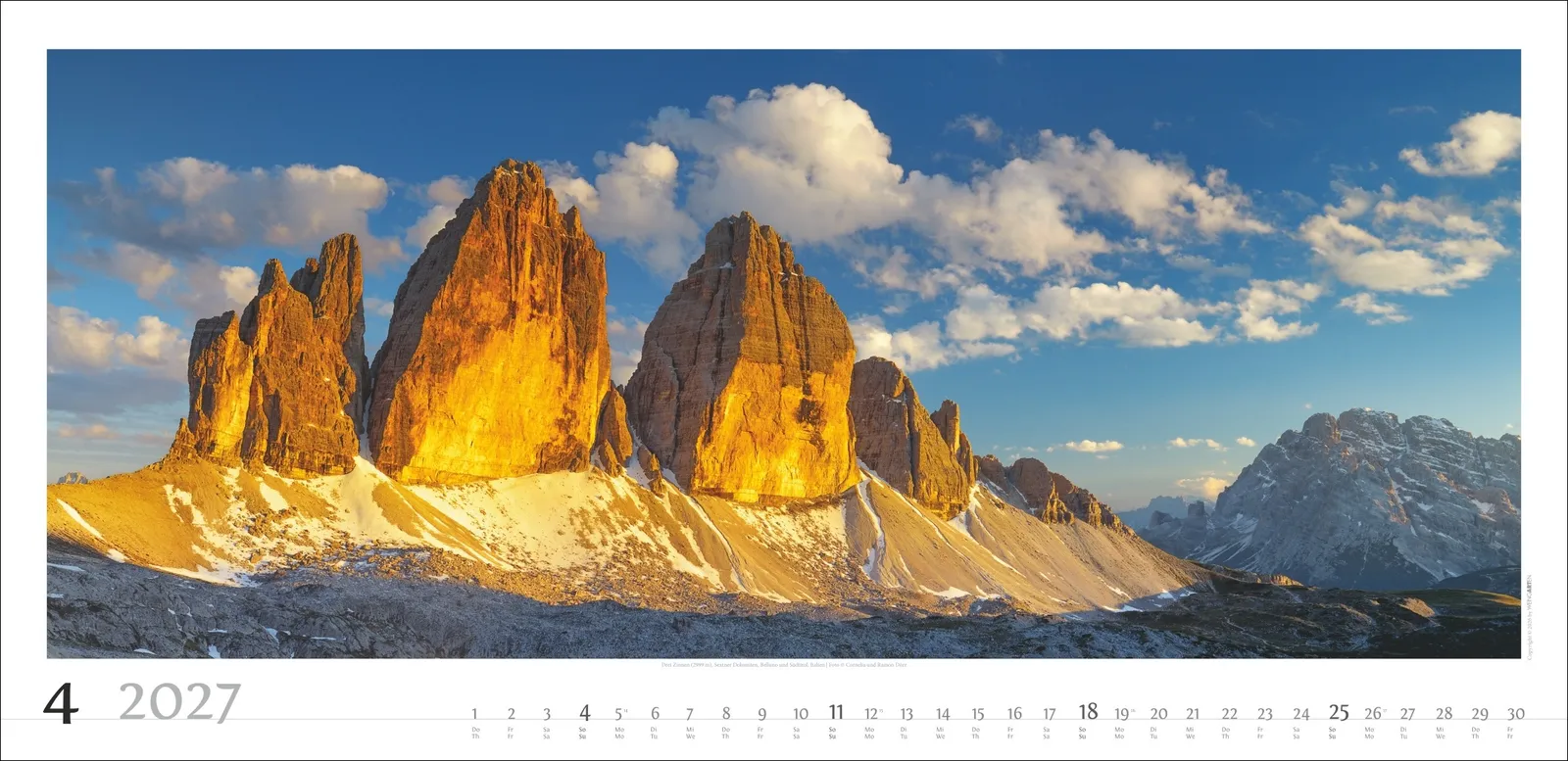 Alpenpanorama Wandkalender 2027 – Bild 5