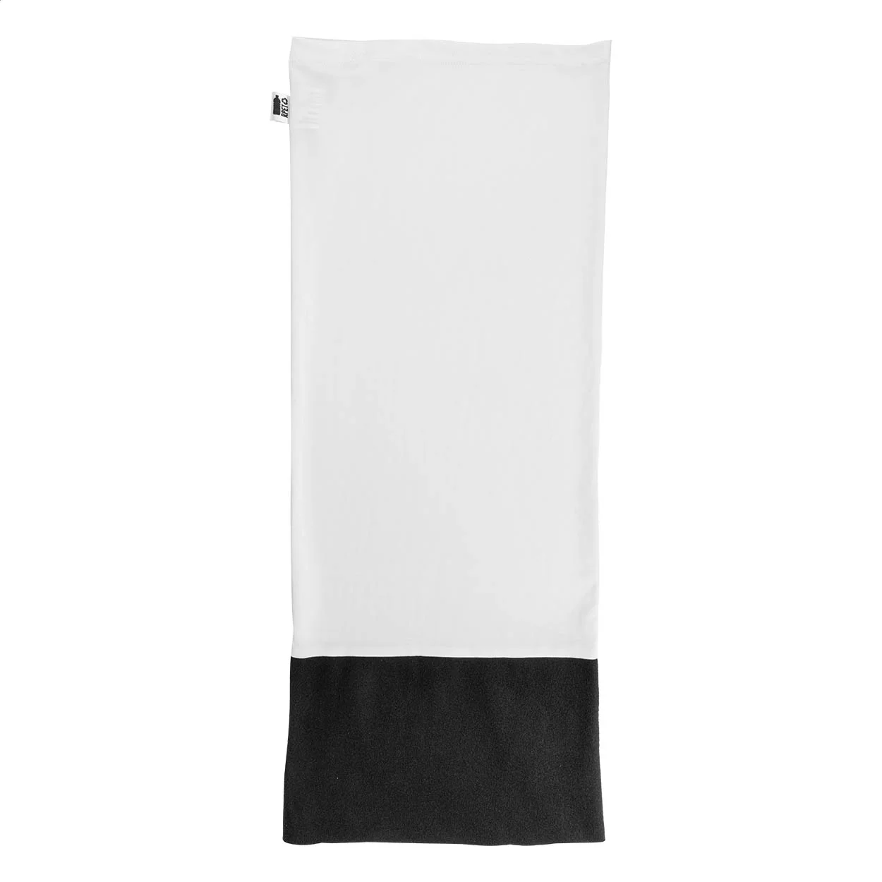 Individueller RPET Multifunktionsschalschal CreaScarf Winter, schwarz – Bild 2