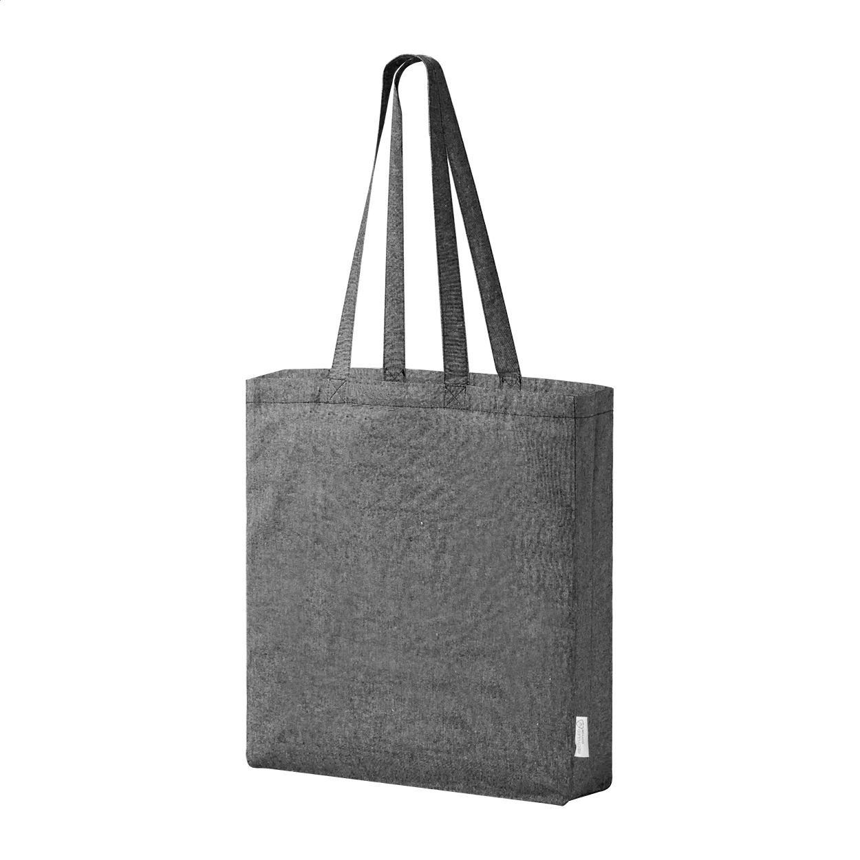Baumwolltasche Recote Plus, schwarz – Bild 2
