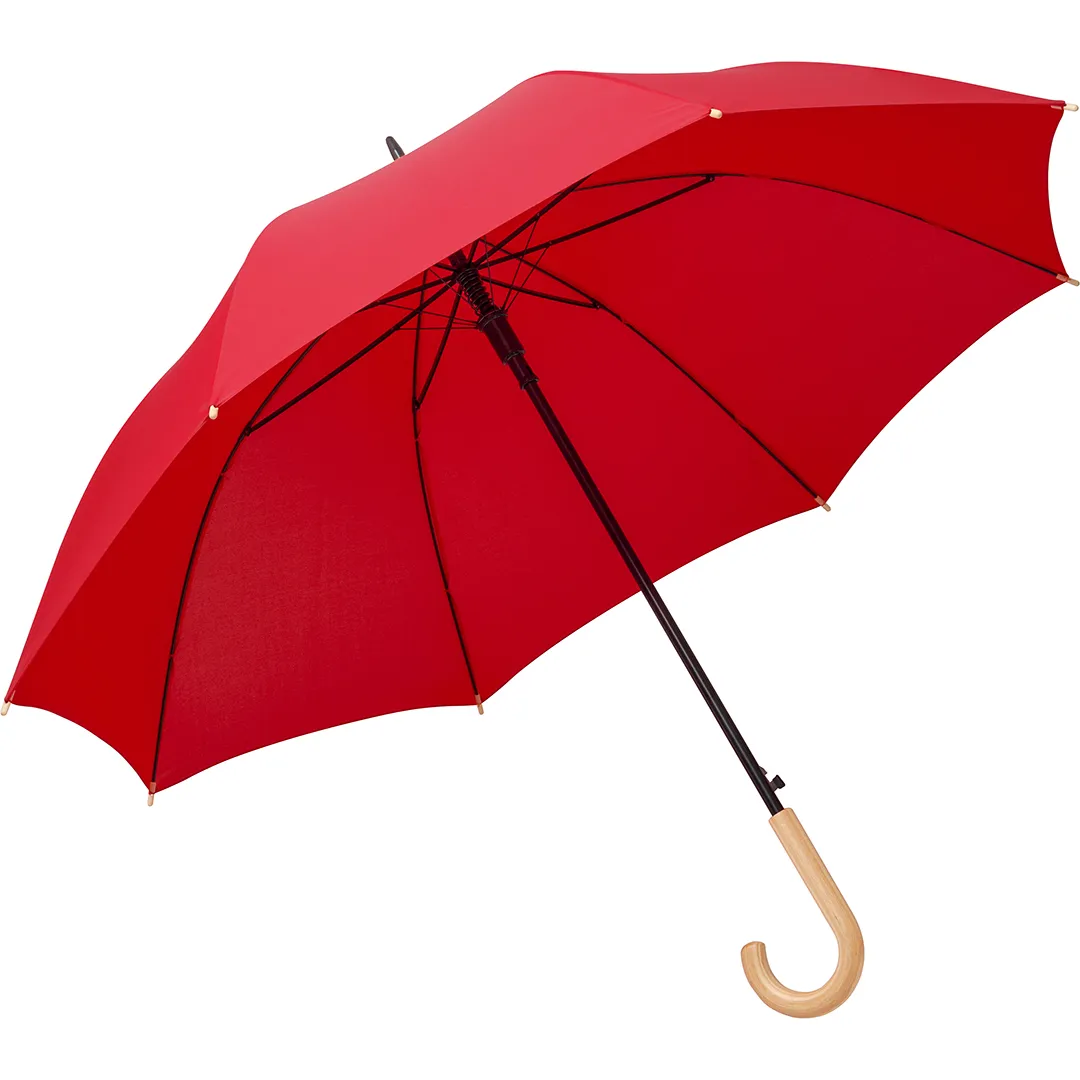 AC-Gästeschirm ÖkoBrella, Ø 122 cm, Länge 97 cm, rot wS – Bild 2