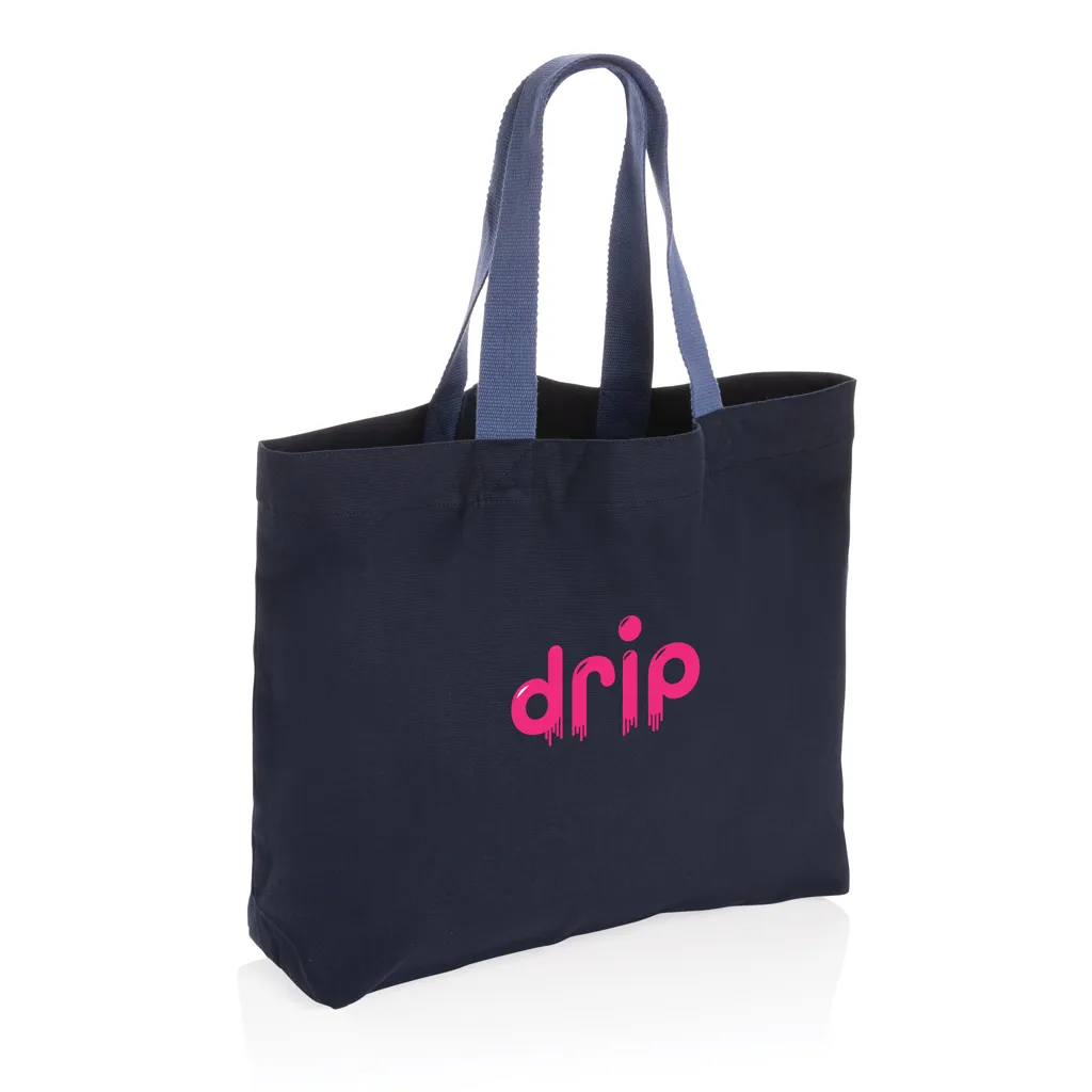 Impact Aware™ 240g/m² große Tasche aus rCanvas, ungefärbt, navy blau – Bild 3