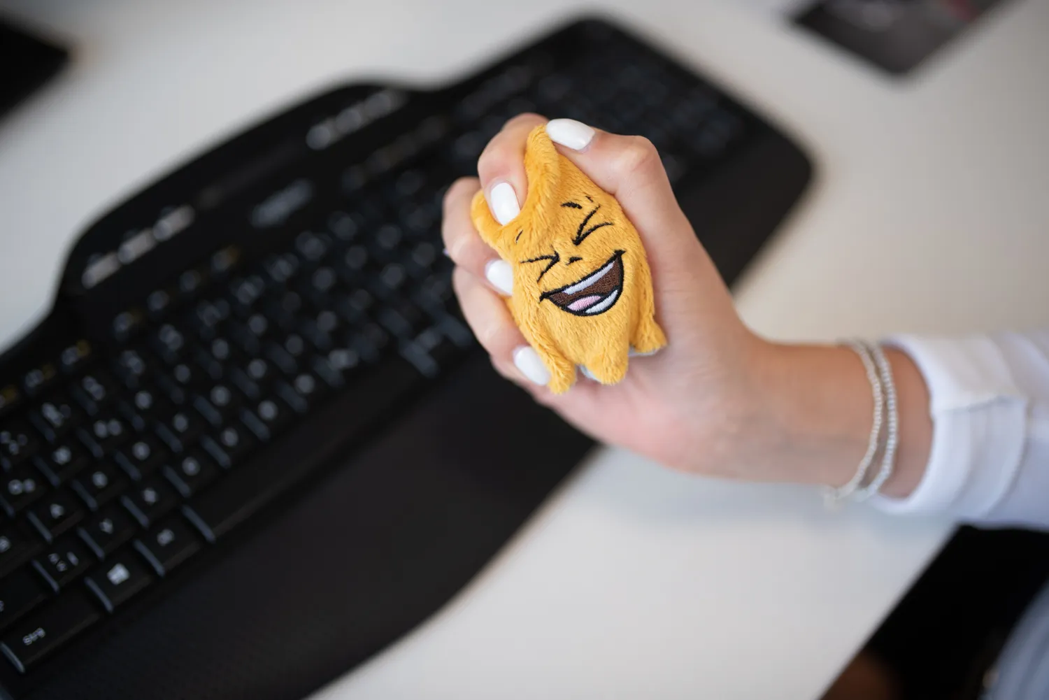 Teamgeist mit Anti-Stress-Funktion, braun – Bild 19