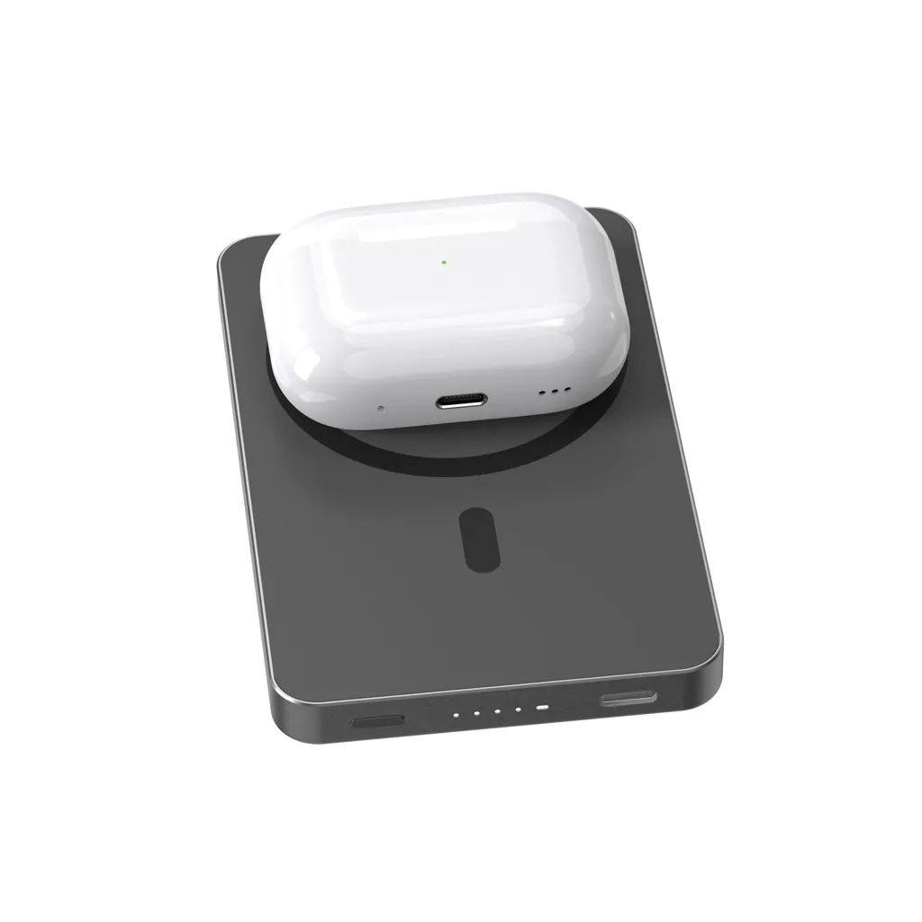 Urban Vitamin Marin 5.000mAh magnet. 15W Wireless Powerbank, schwarz – Bild 8