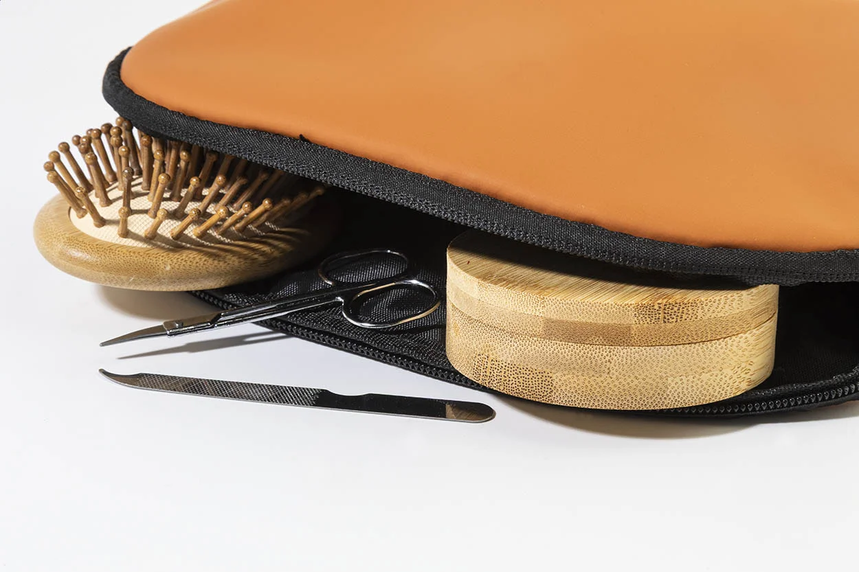 RPU Kosmetiktasche Pluum, orange – Bild 3