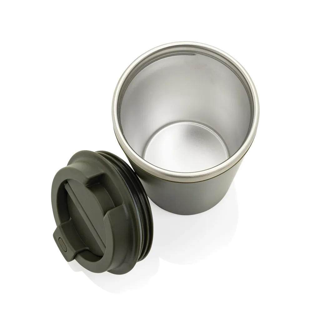 Java 350ml RCS recycelter doppelwandiger Becher, grün – Bild 4