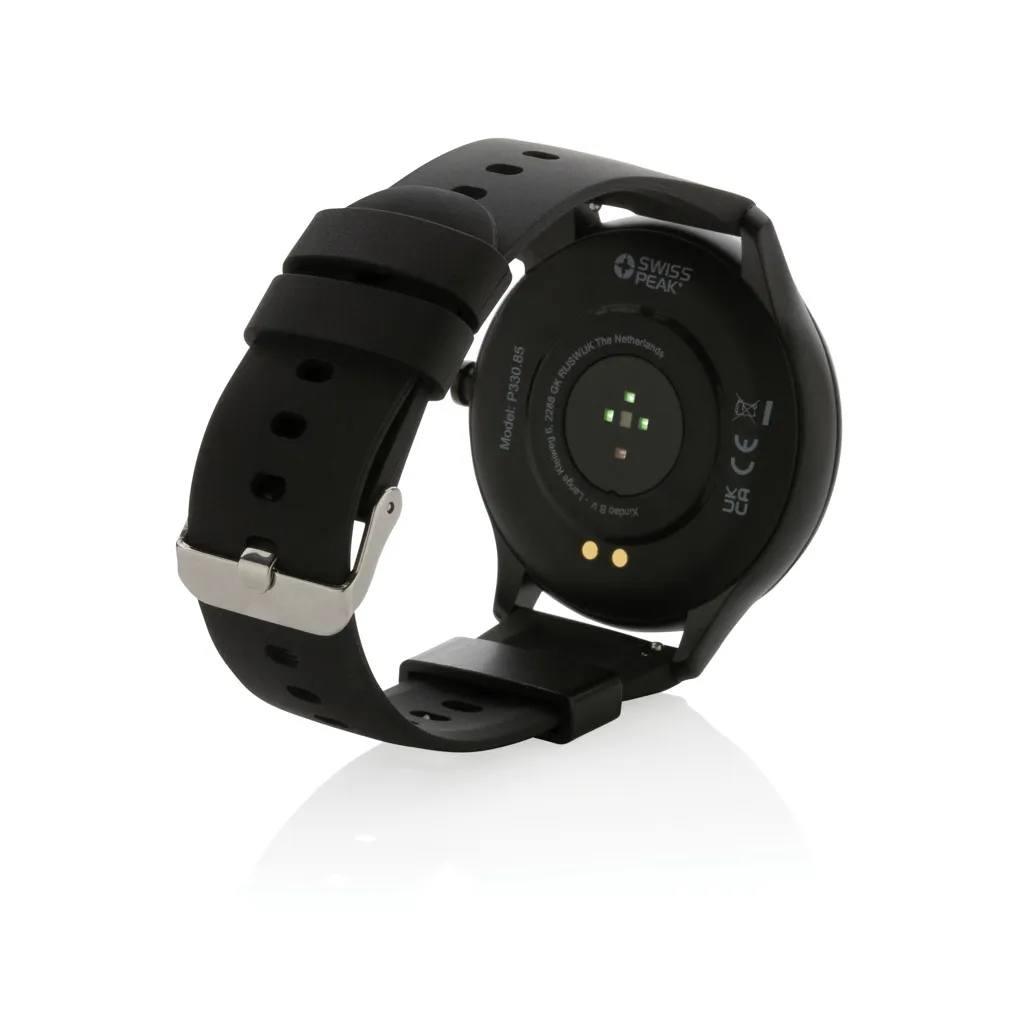 Swiss Peak Watch aus RCS recyceltem TPU, schwarz – Bild 2