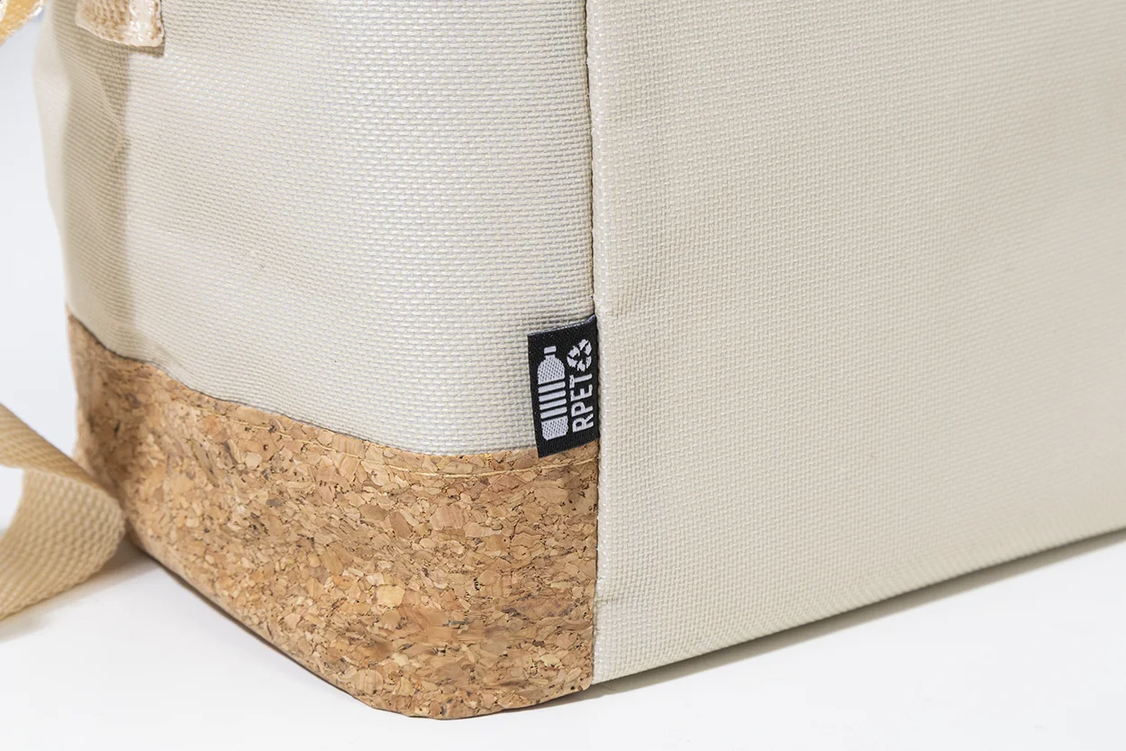 Kühltasche RPET Kooper, natur – Bild 4