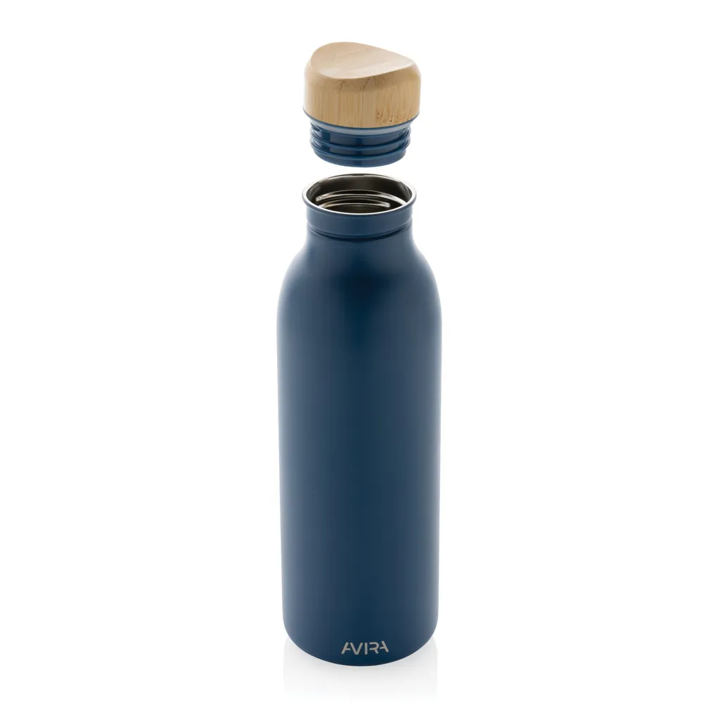 Avira Alcor 600ml Wasserflasche aus RCS rec. Stainless-Steel, navy blau – Bild 4