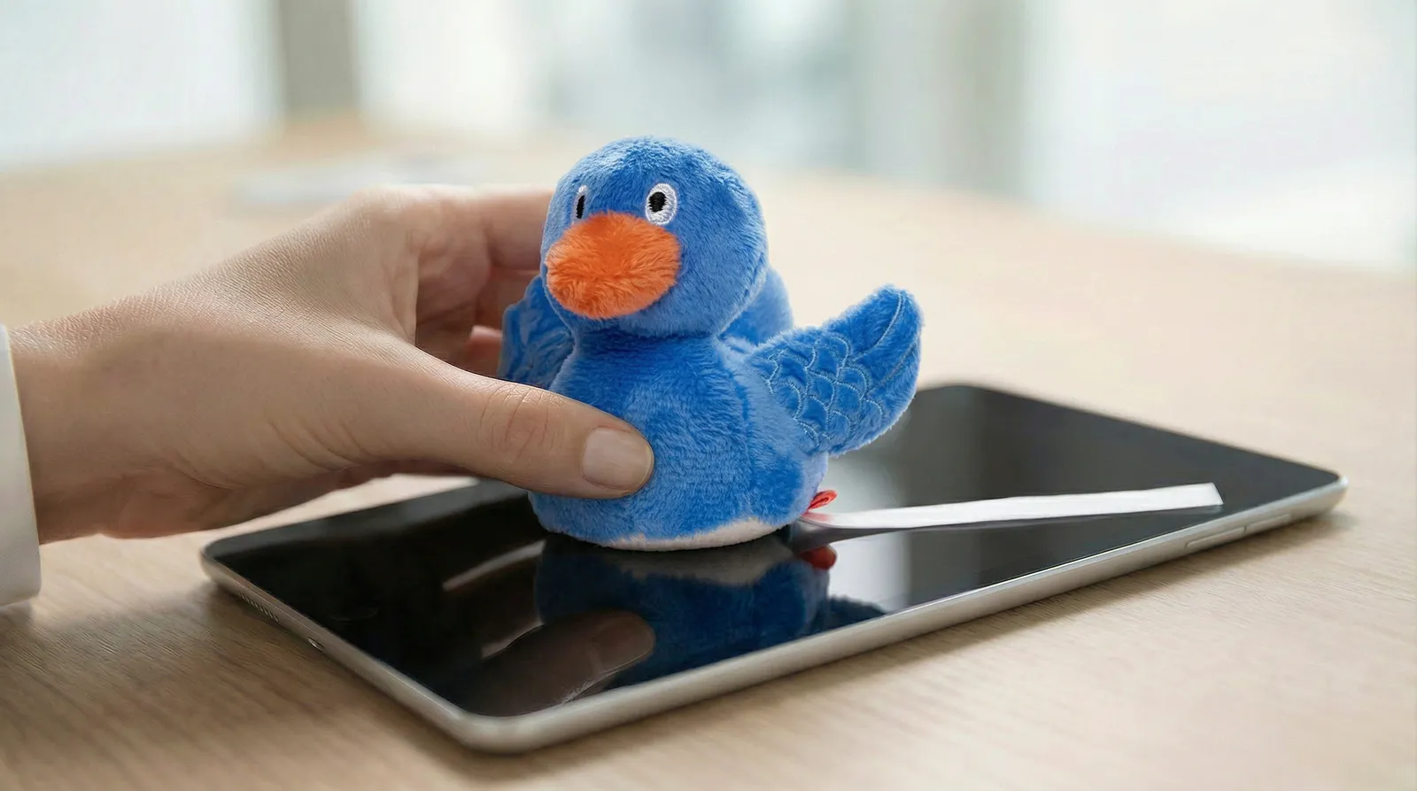 Schmoozies® Entlein, blau – Bild 7