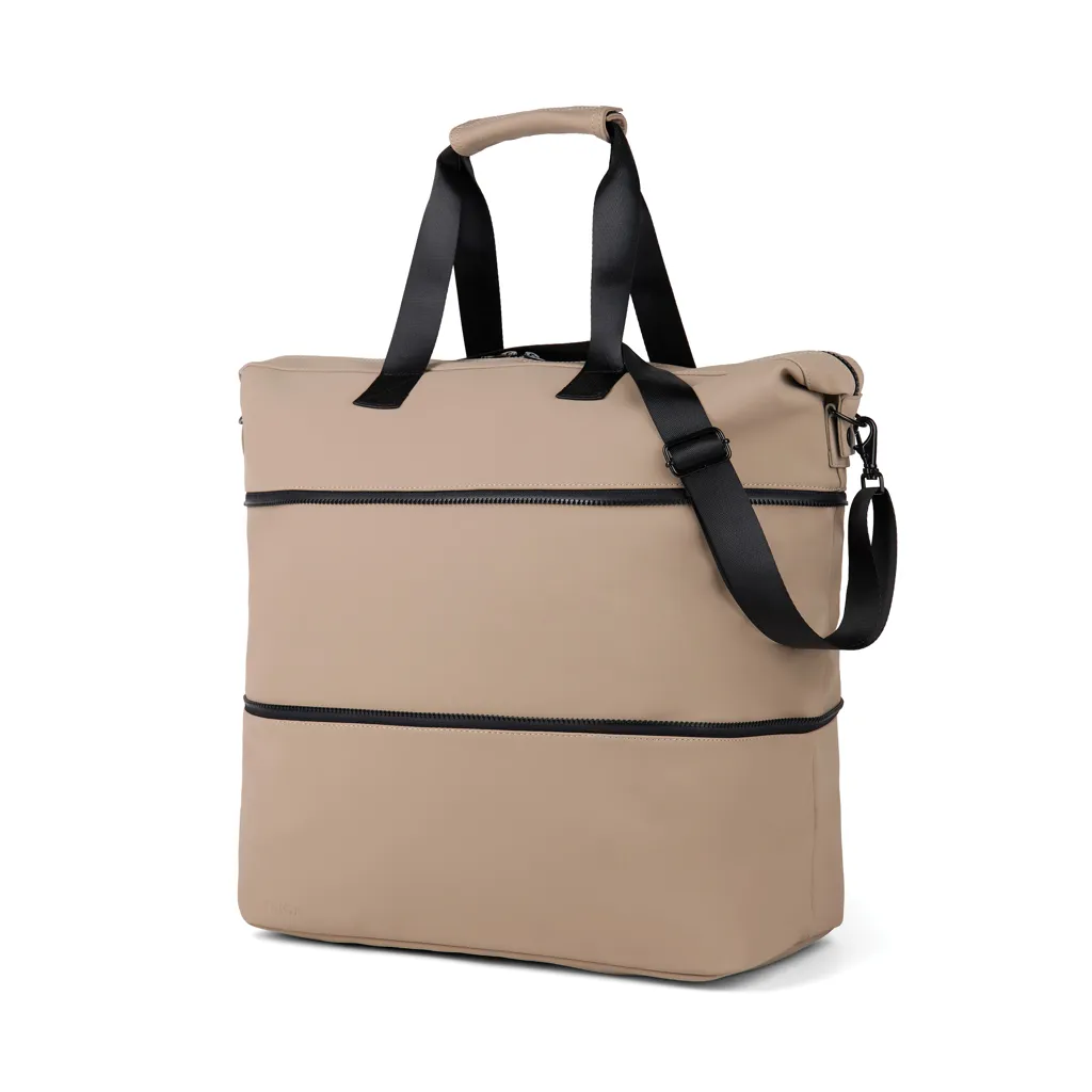 VINGA Baltimore RCS – erweiterbare Wochenendtasche, greige – Bild 2