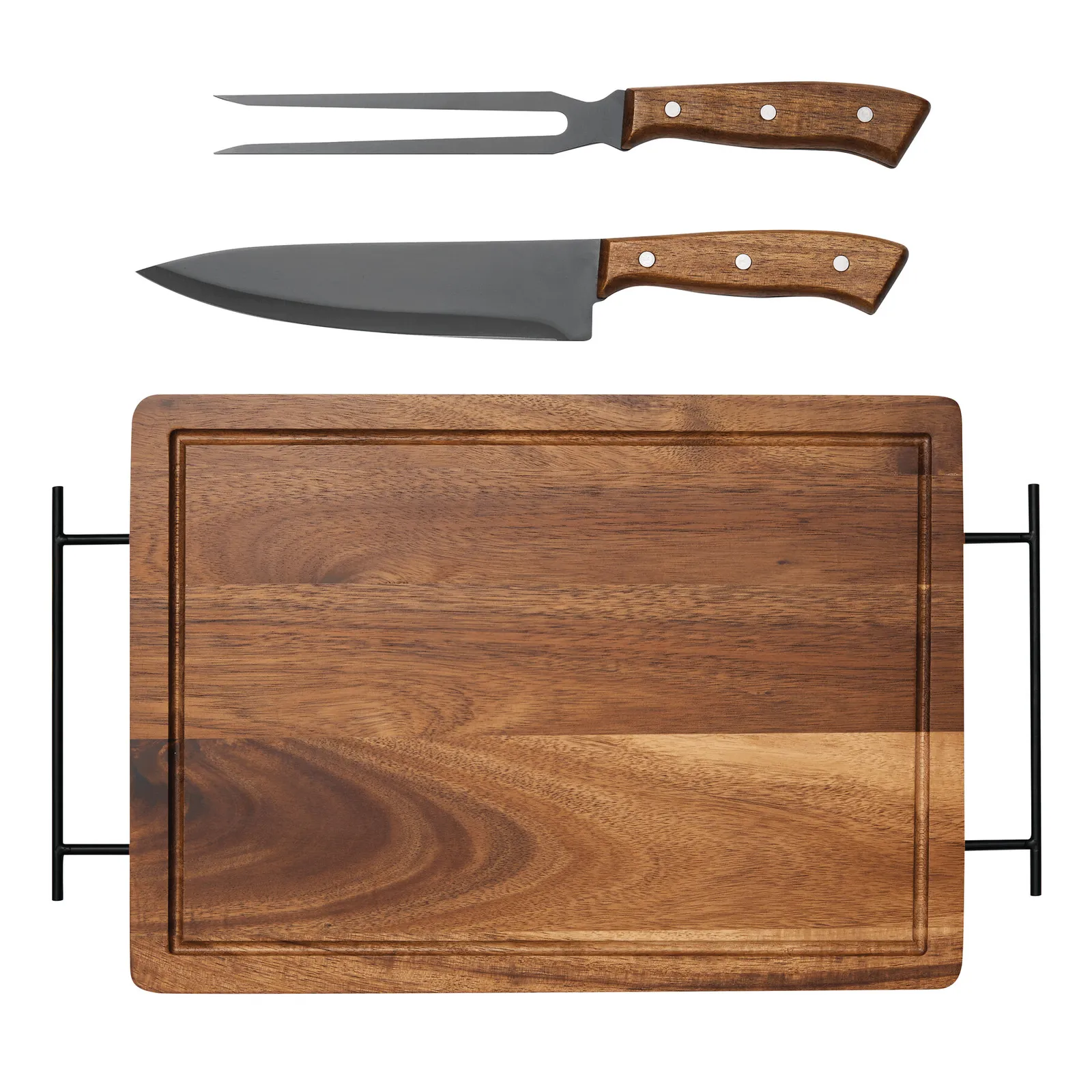 ACACIA CUT - Schneidebrett braun, braun – Bild 2
