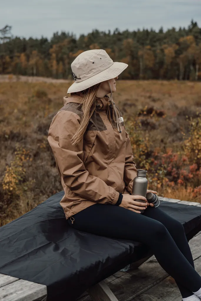 Nordic Drift wasserabweisende GRS Picknickdecke, schwarz – Bild 6