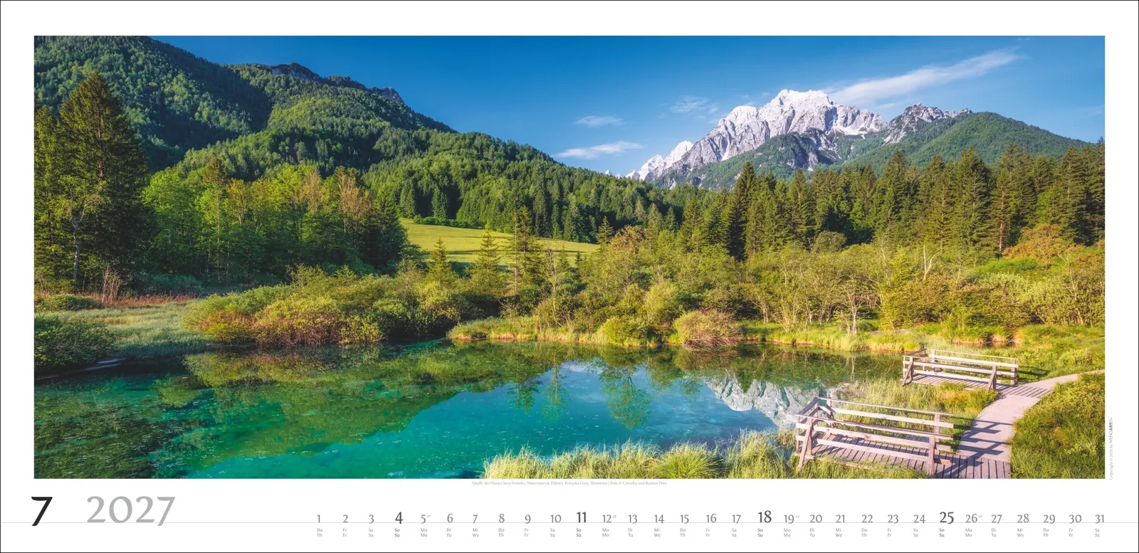 Alpenpanorama Wandkalender 2027 – Bild 8