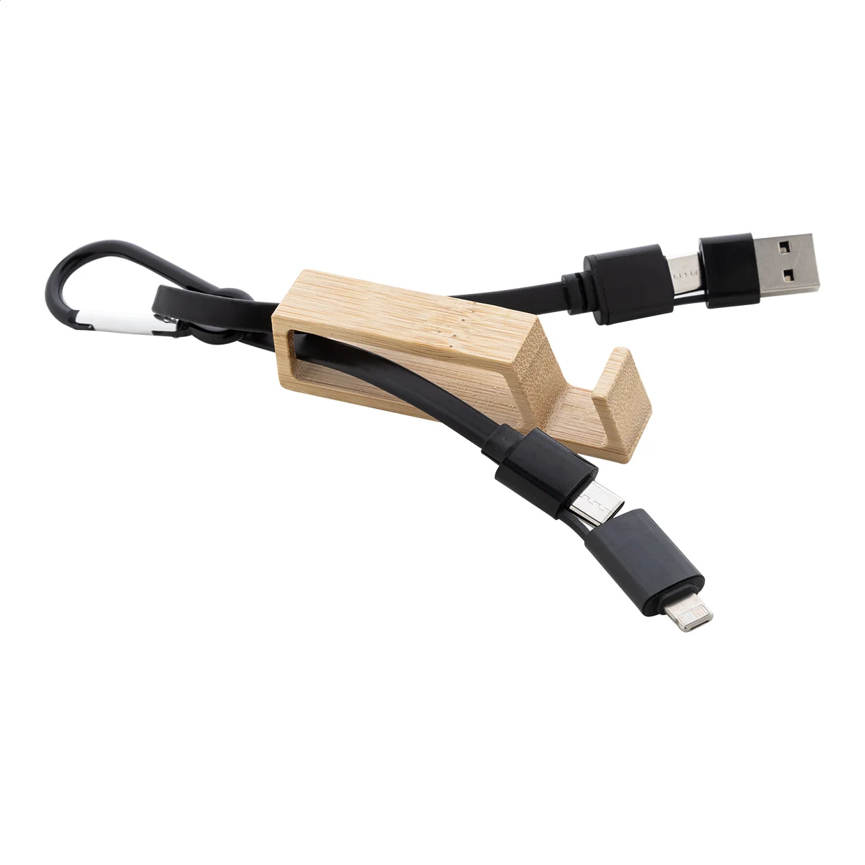 USB-Ladekabel Boppy, schwarz, natur – Bild 6