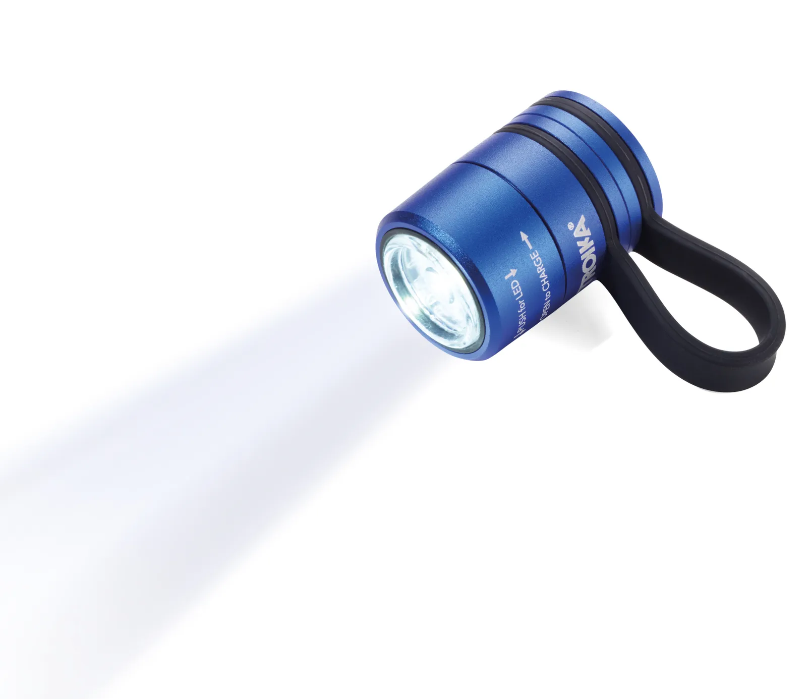 Taschenlampe ECO RUN blau/schwarz, blau/schwarz – Bild 2