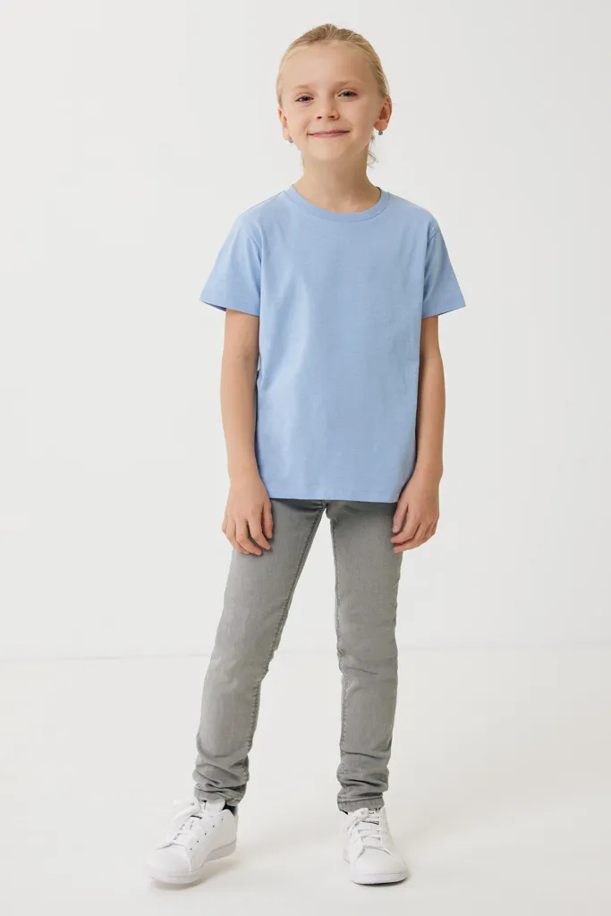 IQONIQ Koli Kids T-Shirt aus recycelter Baumwolle, sky blue – Bild 5