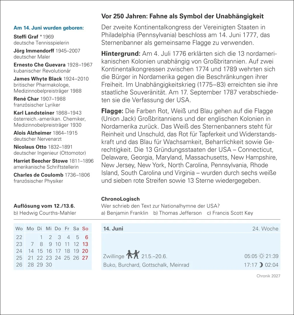Chronik Tagesabreißkalender 2027 – Bild 3