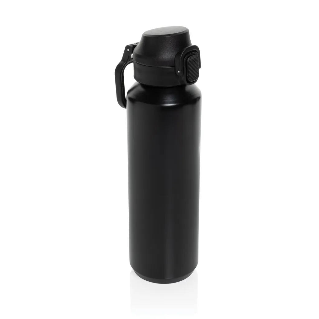 Via RCS Re-Steel Sportflasche mit Verschluss, 600ml