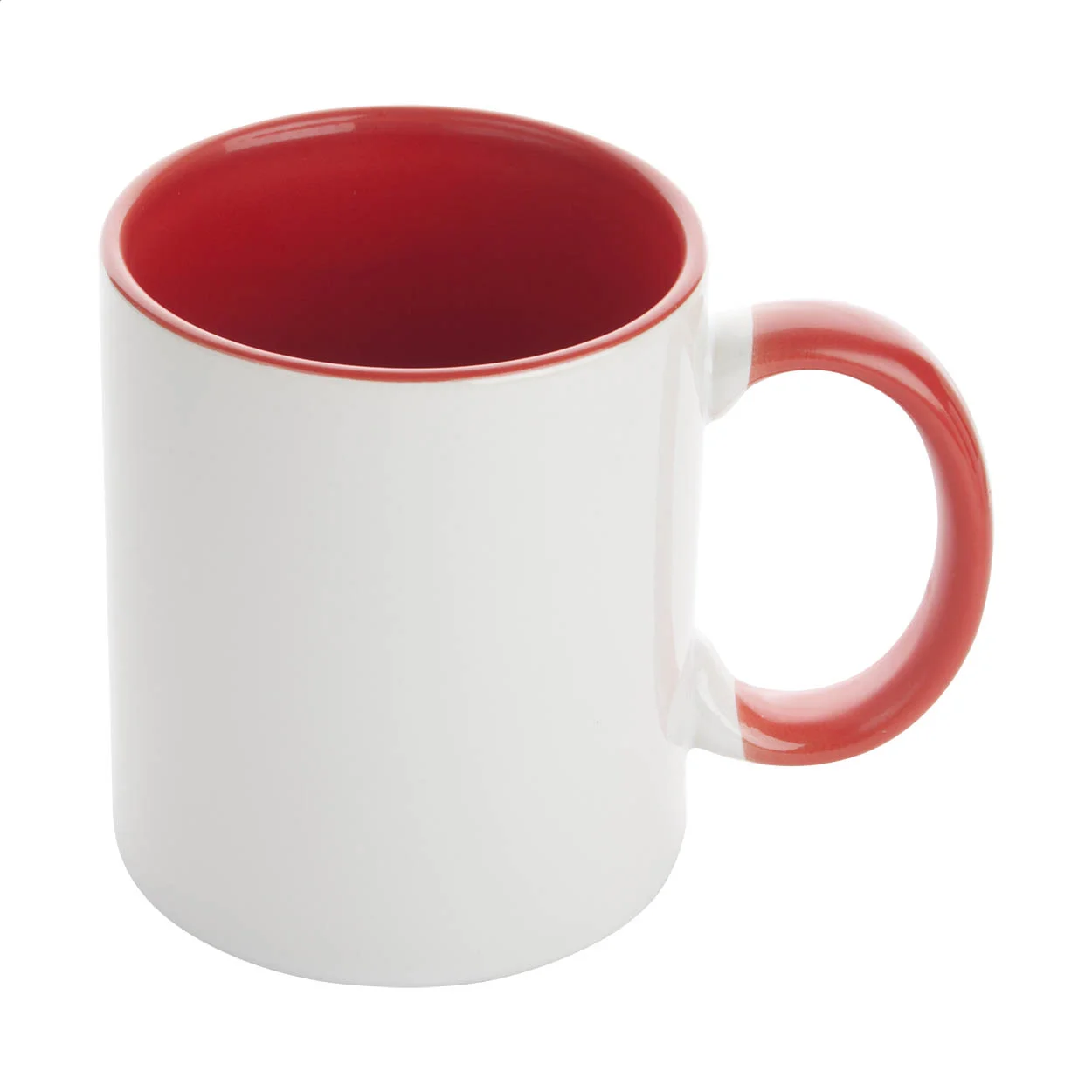 Tasse InnoColour, rot, weiß – Bild 4