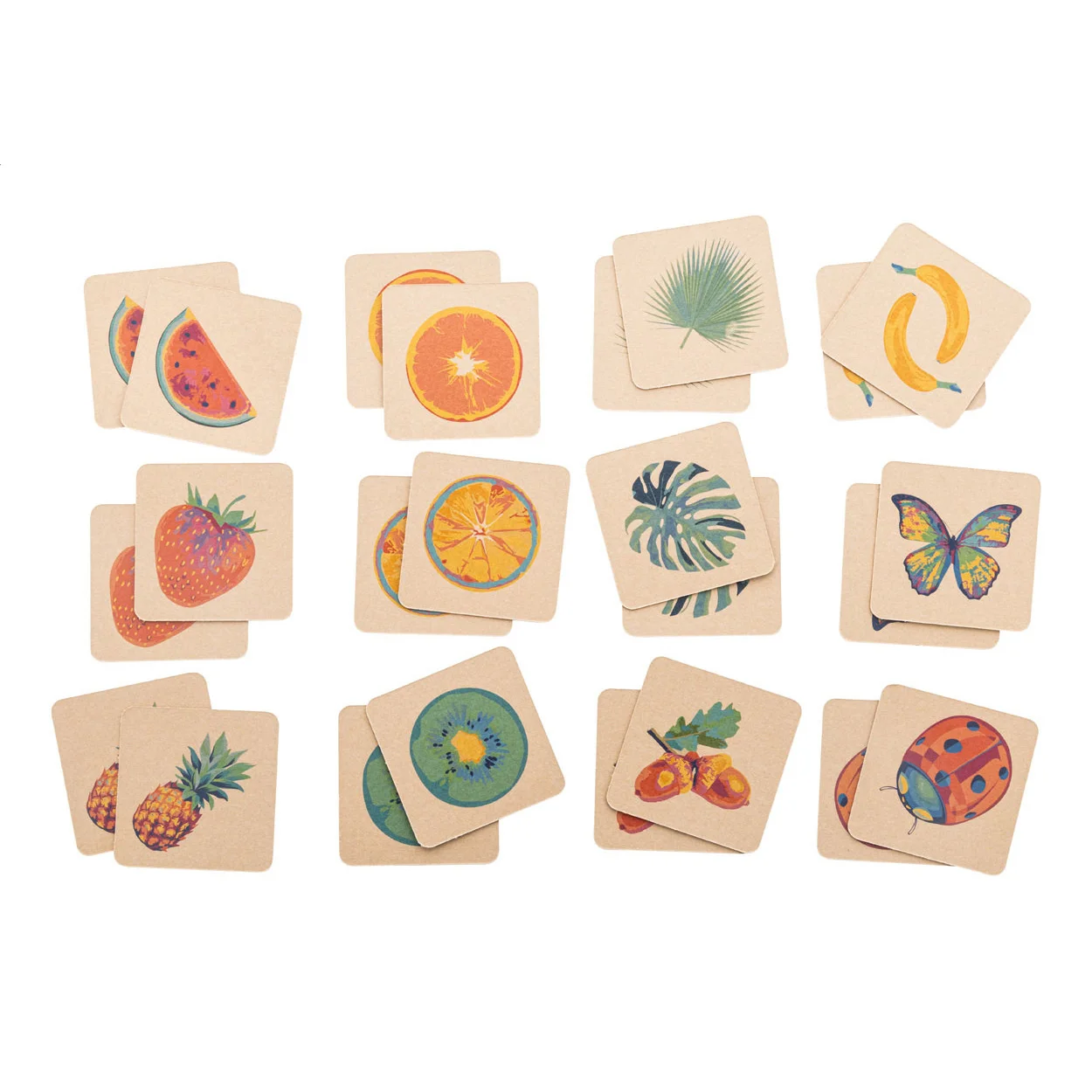 Individuelles Memory-Spiel Minimor Eco Creative, natur – Bild 3