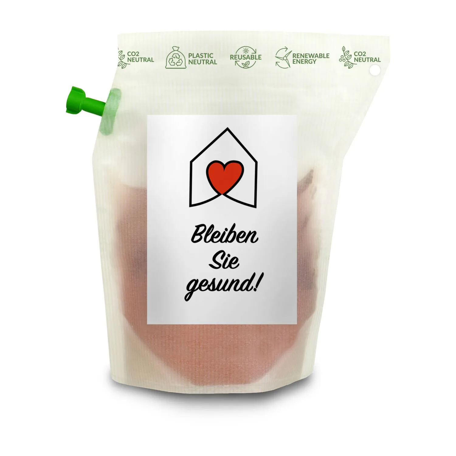 Werbe-Tee Tasty Berry, wiederverwendbarer Brühbeutel, silber – Bild 5