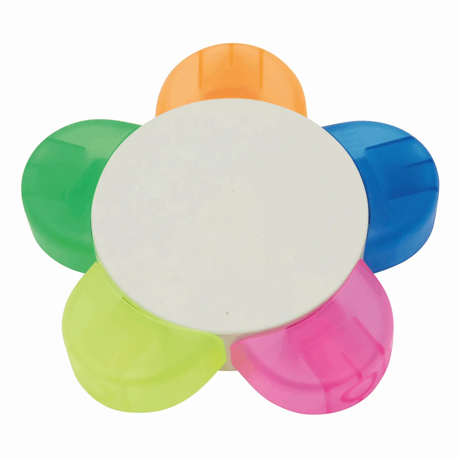 FLOWER - Blumenförmiger Textmarker bunt
