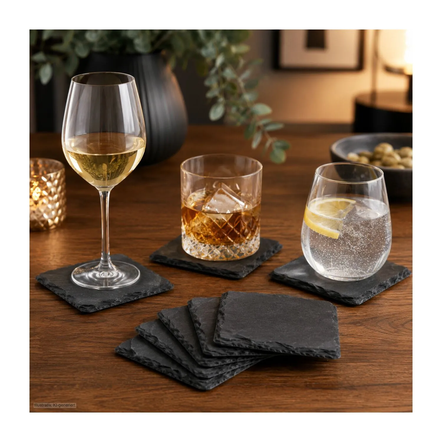 Geschenkset / Präsenteset: Wein-Kühlung, schwarz – Bild 7