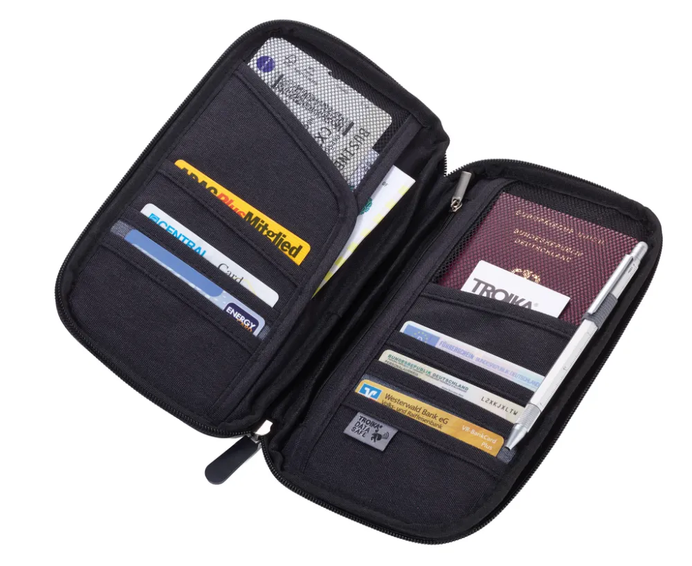 Etui SAFE FLIGHT, 247 × 137 × 22 mm, grau/schwarz – Bild 4