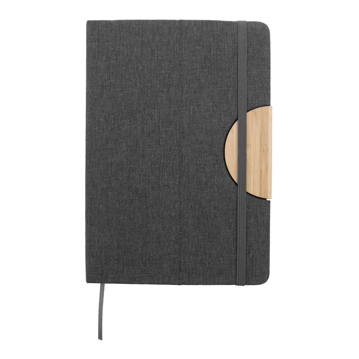 RPET Notizbuch Bothom, schwarz – Bild 2
