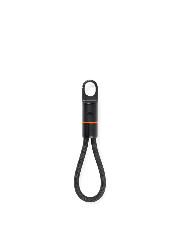 Nordic Drift Everest USB-C 60W-Schnellladekabel m. Karabiner