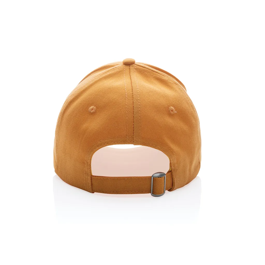 Impact 5 Panel Kappe aus 280gr rCotton mit AWARE™ Tracer, sundial orange – Bild 4
