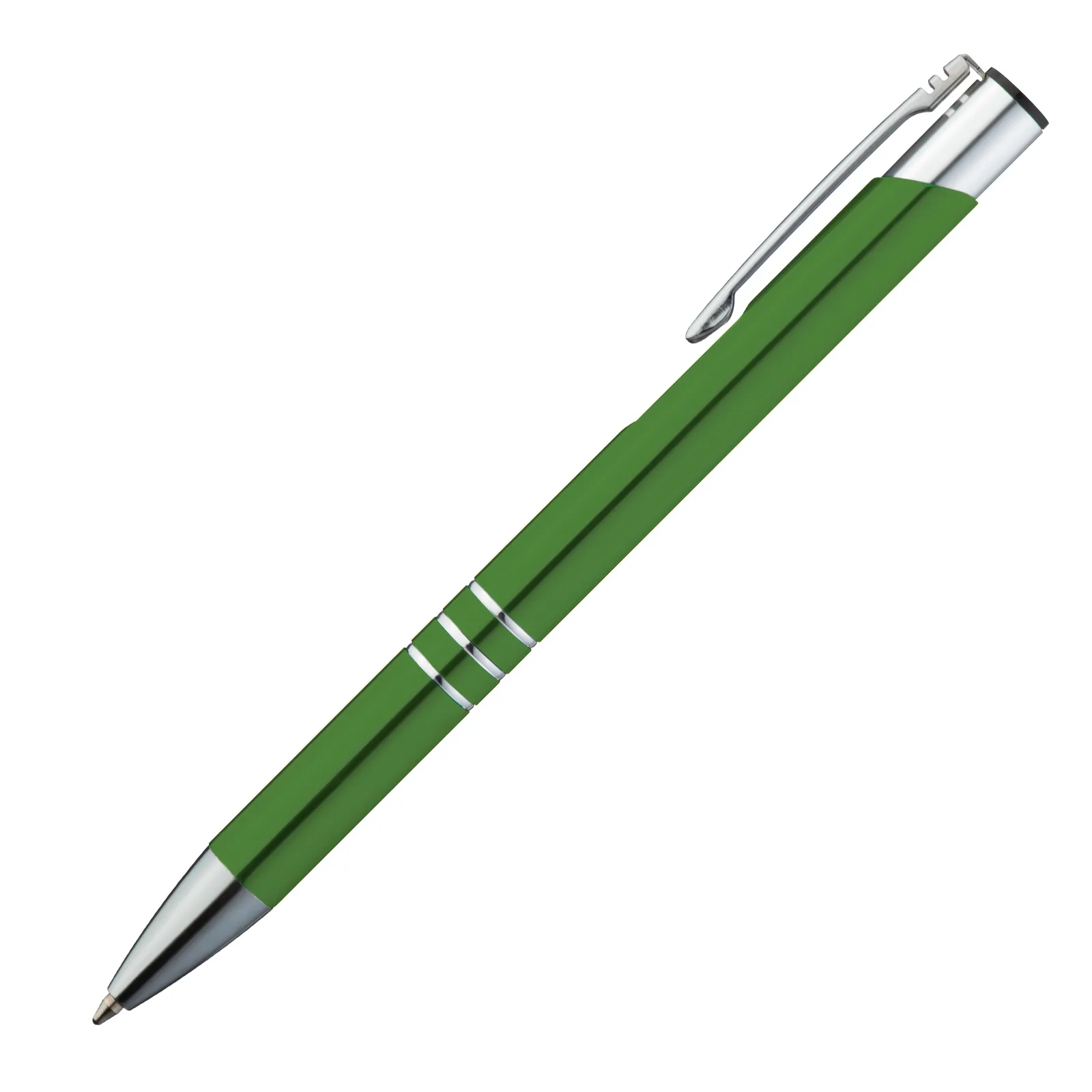 Metall Kugelschreiber Ascot, grün – Bild 2