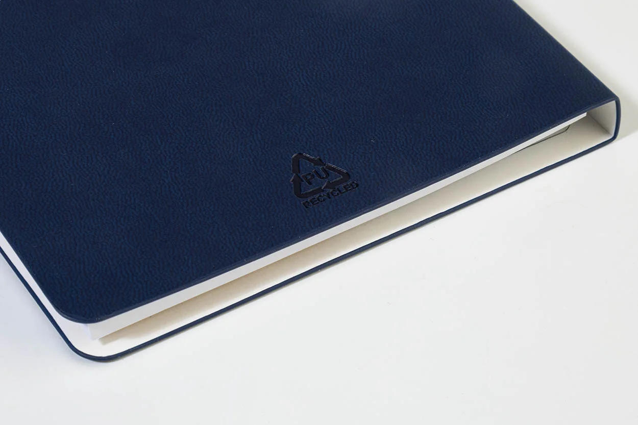 Notizbuch Krappuk aus RPU, blau – Bild 5