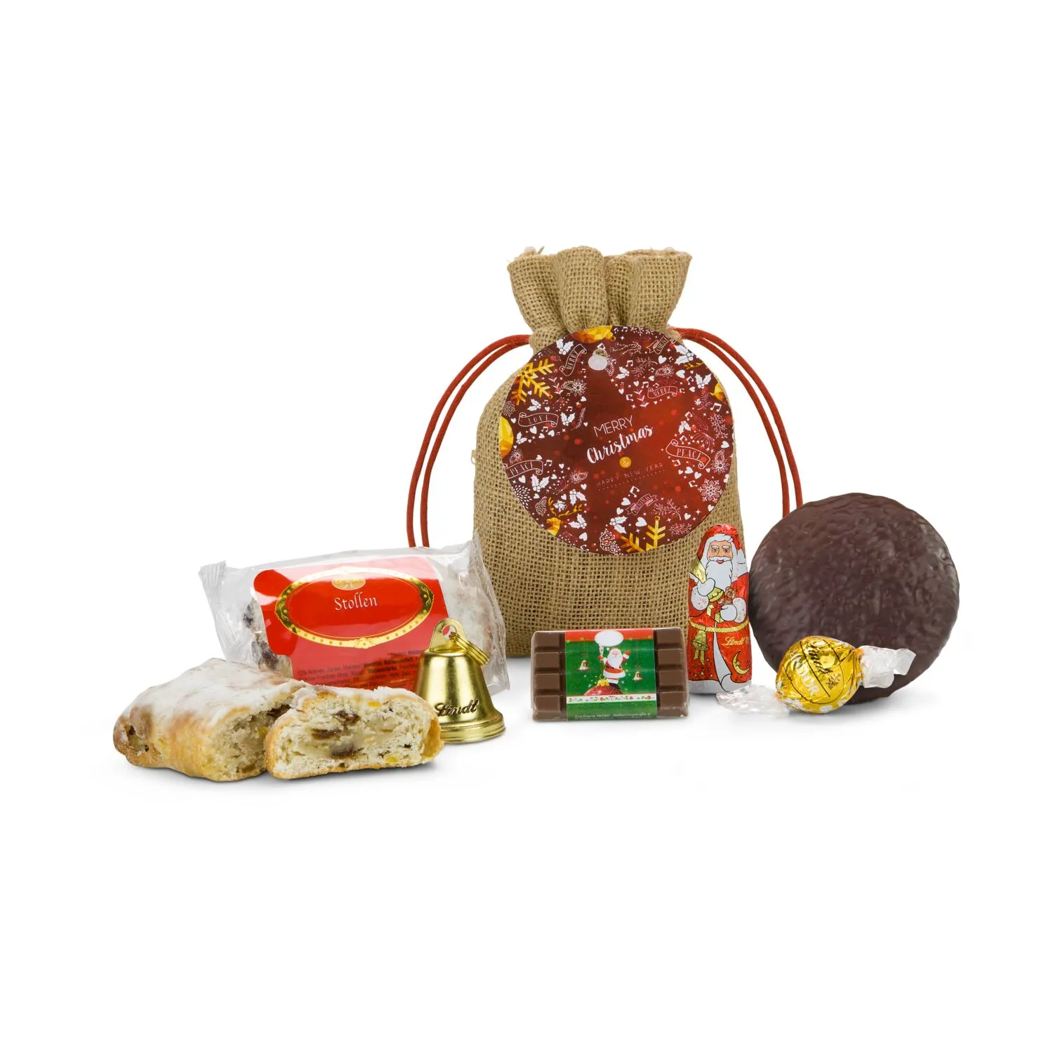 Geschenkset / Präsenteset: Merry Christmas Säckchen