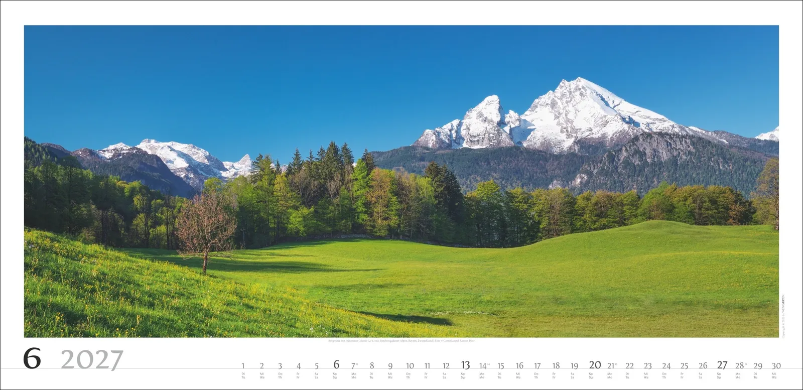 Alpenpanorama Wandkalender 2027 – Bild 7