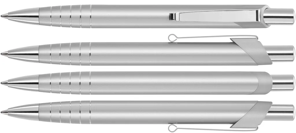 MOON Druckkugelschreiber silber, silber – Bild 2